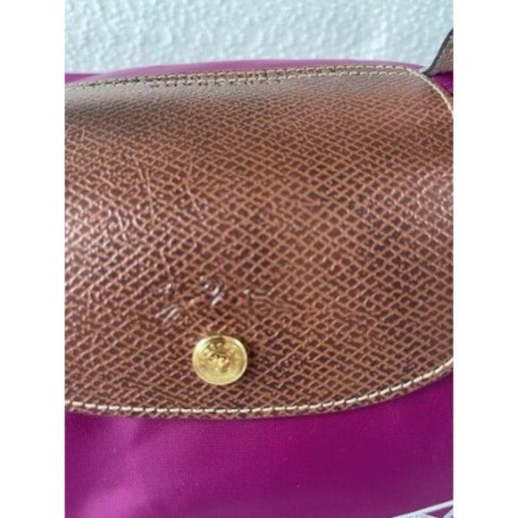 New Longchamp Le Pliage Eiffel Tower Limited Edition Large Tote Bag - Purple - Picture 7 of 7